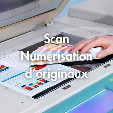 Scan Numérisation d’originaux